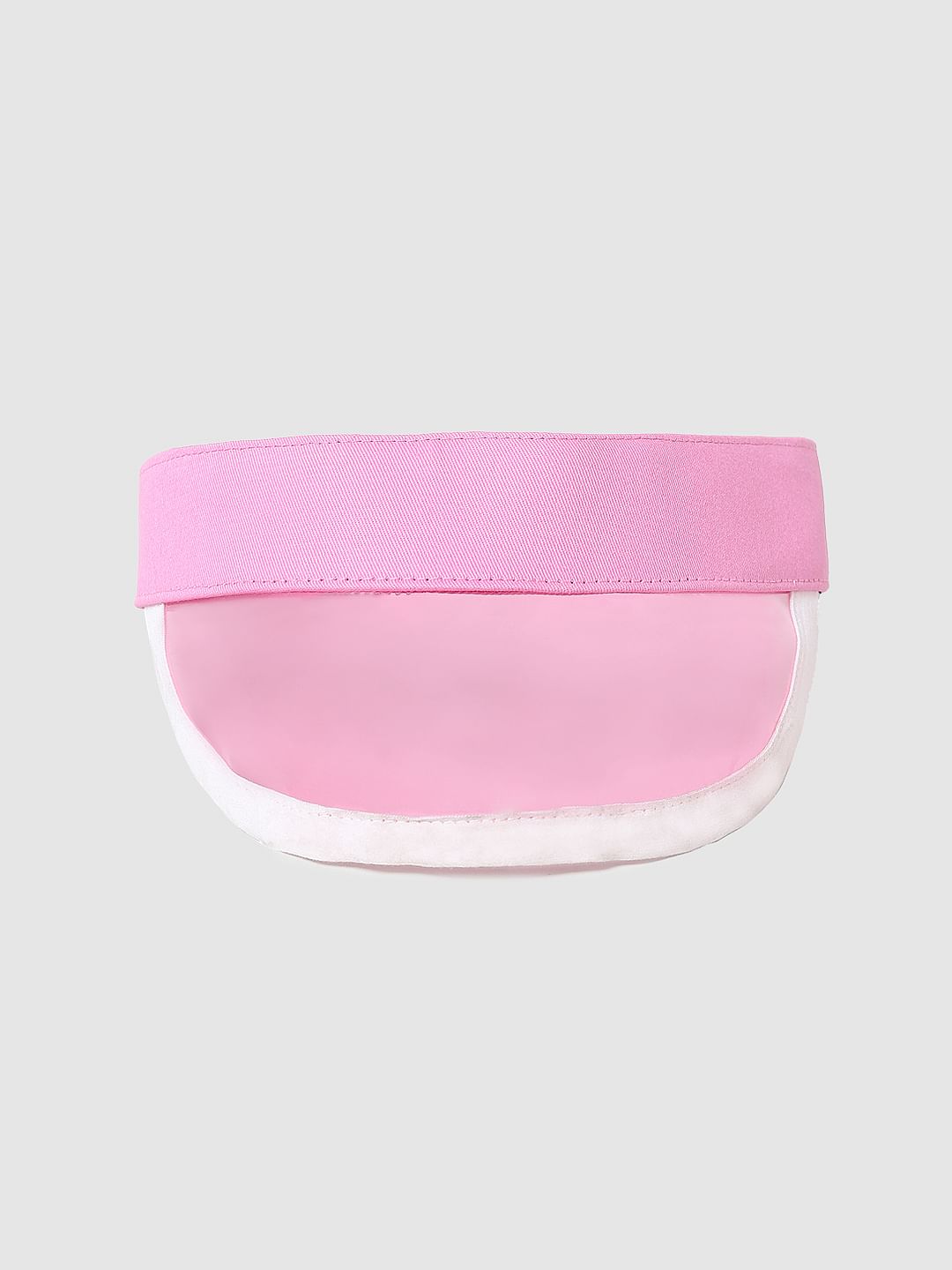 Pink Transparent Sun Visor