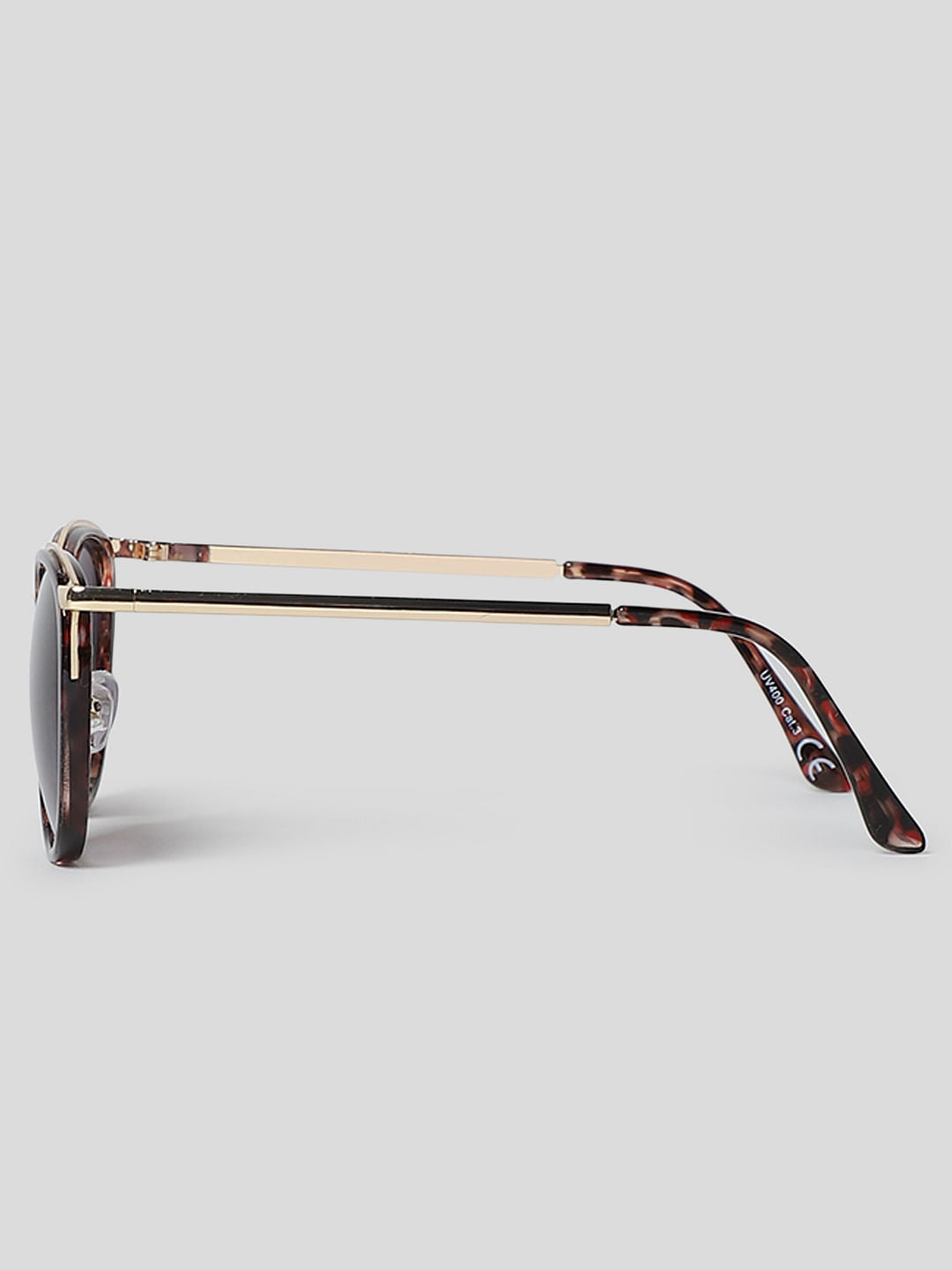Black Turtle Frame Sunglasses