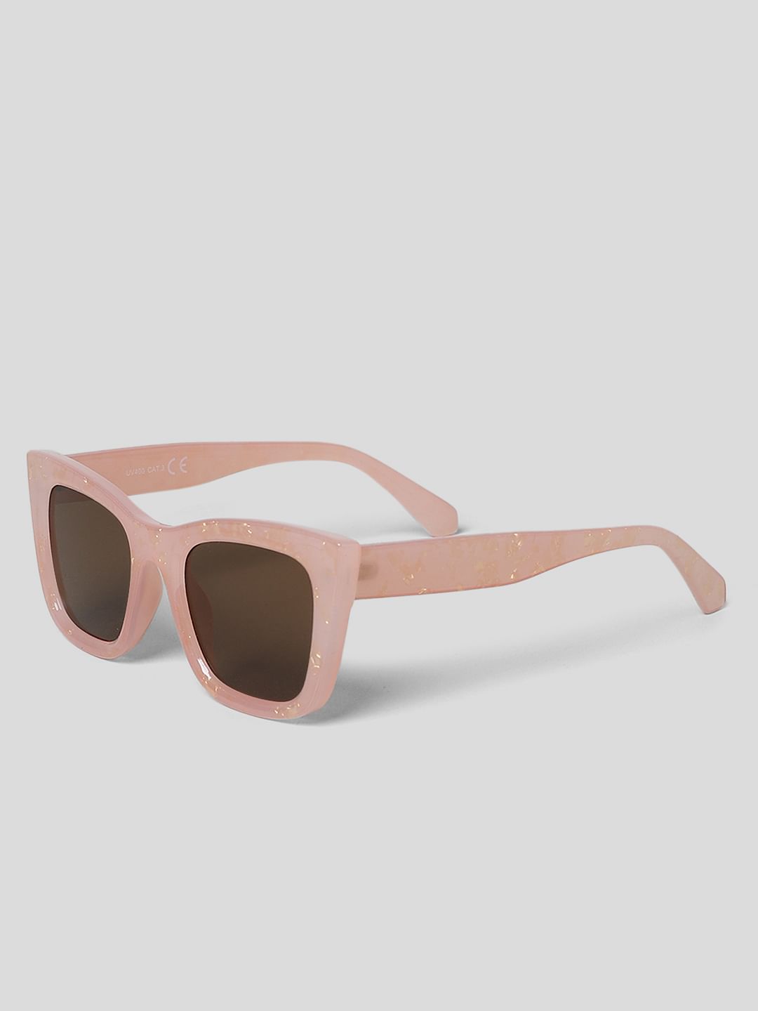 Pink Cat-Eye Sunglasses