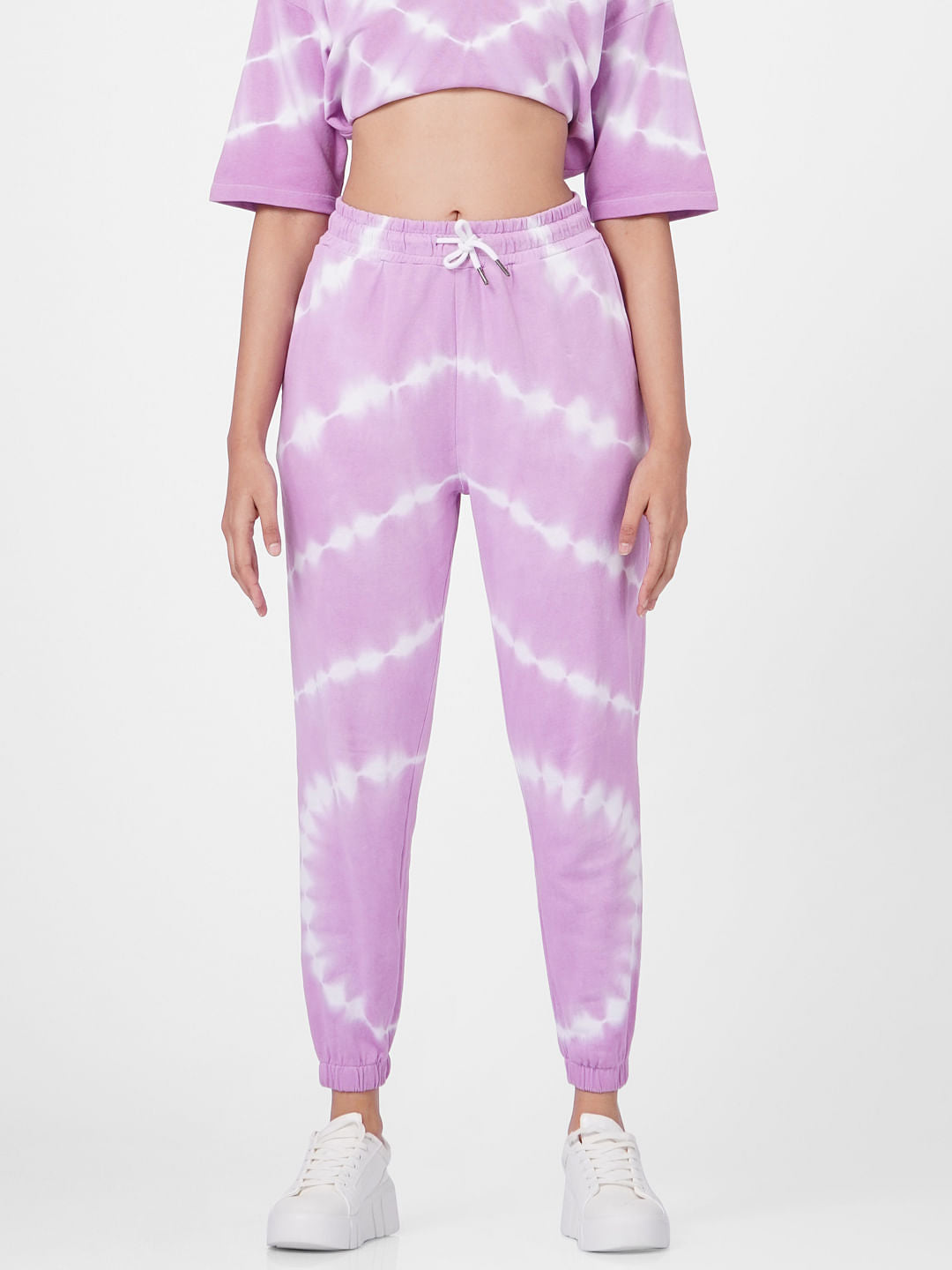 Lilac Tie Dye Co-Ord Joggers