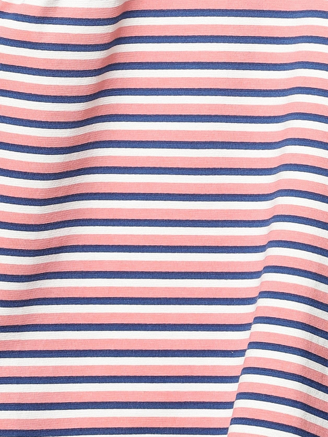 Girls Pink Striped Top