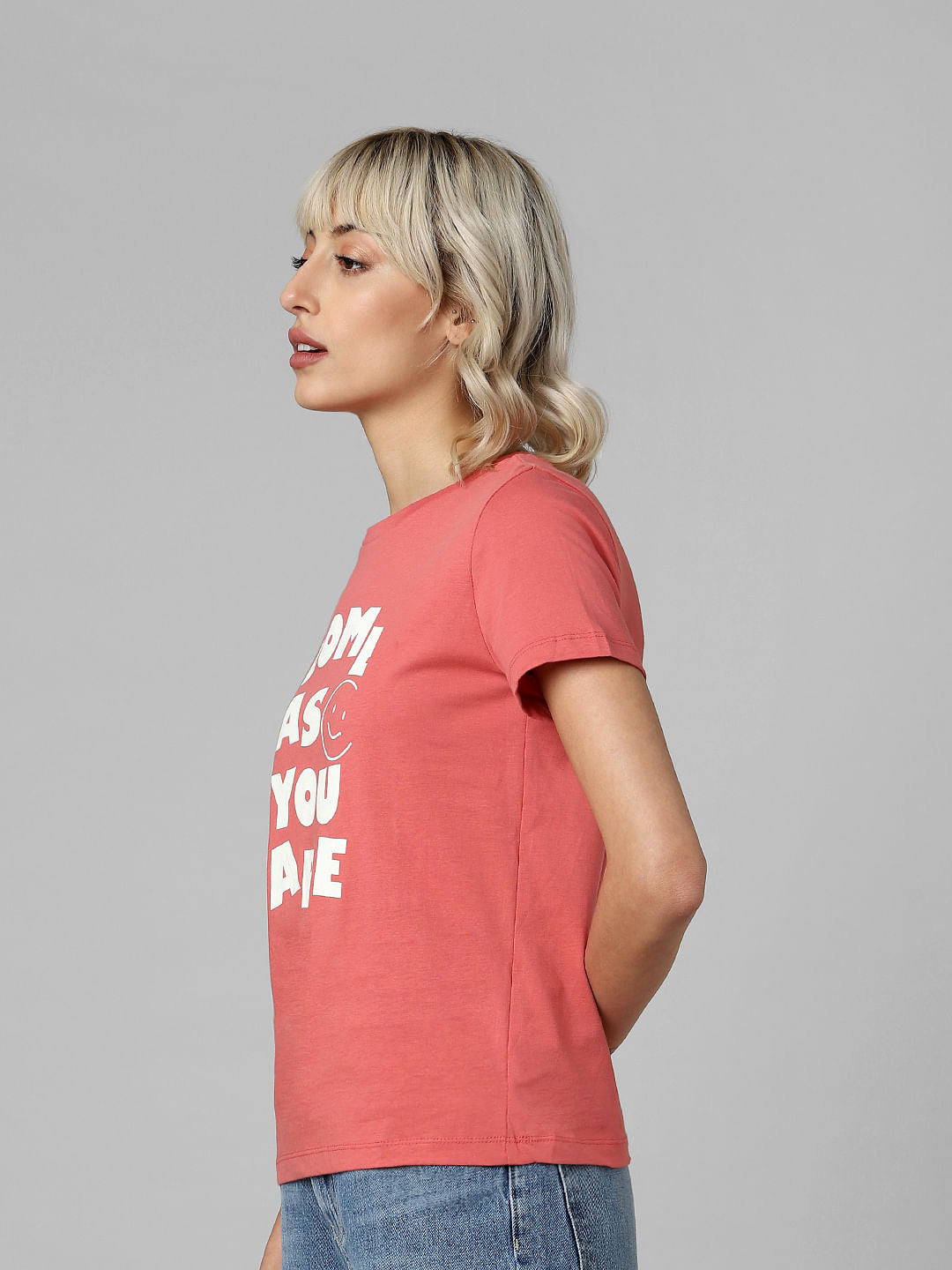 Pink Graphic T-Shirt