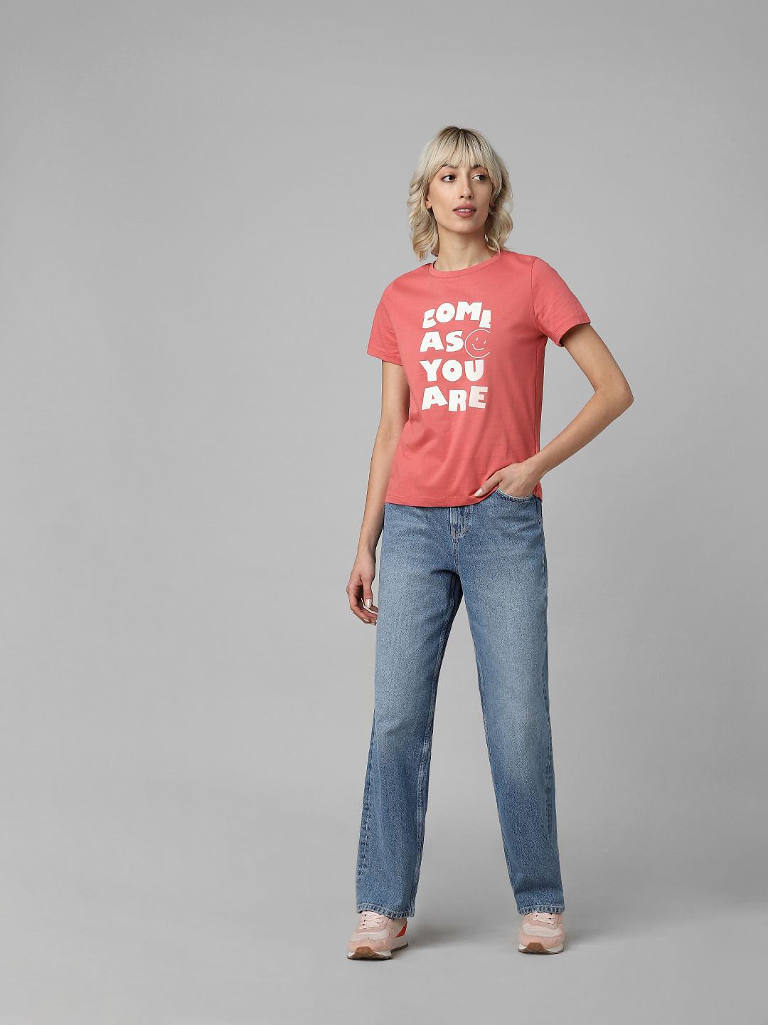 Pink Graphic T-Shirt