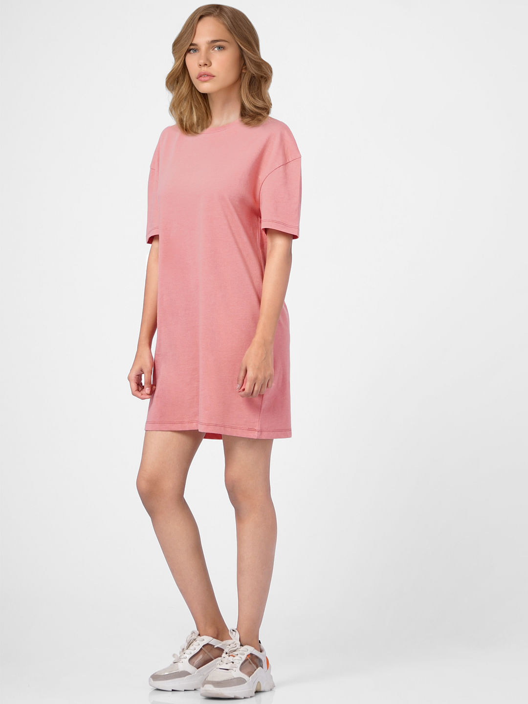 Pink T-Shirt Dress