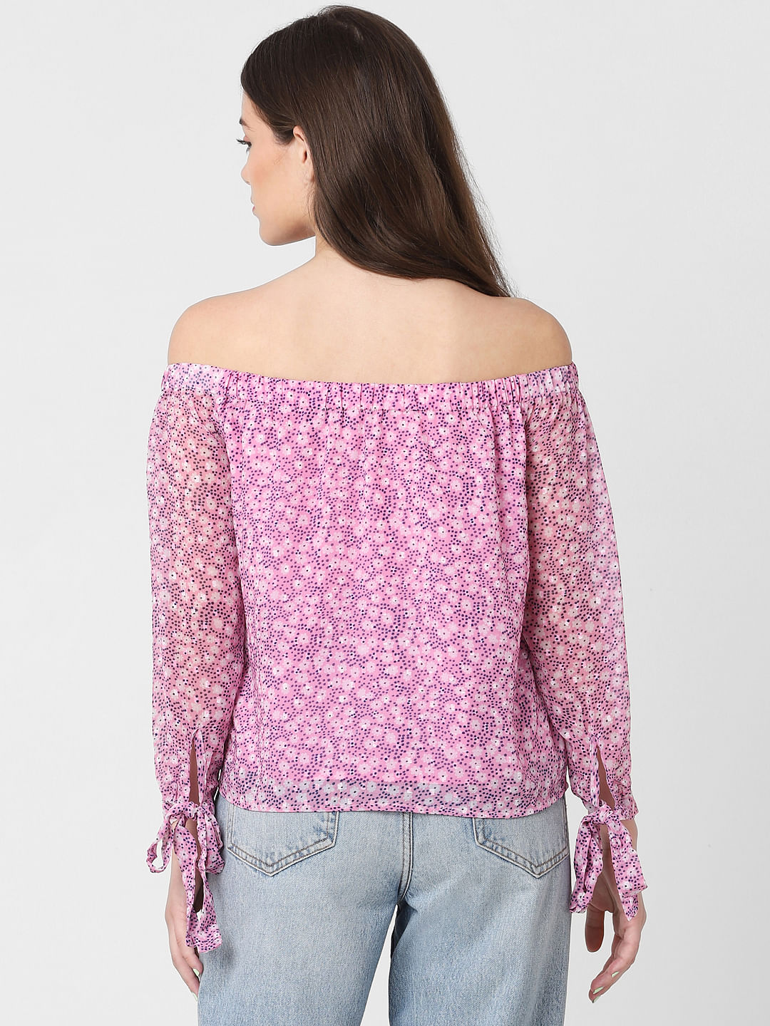 Pink Floral Top