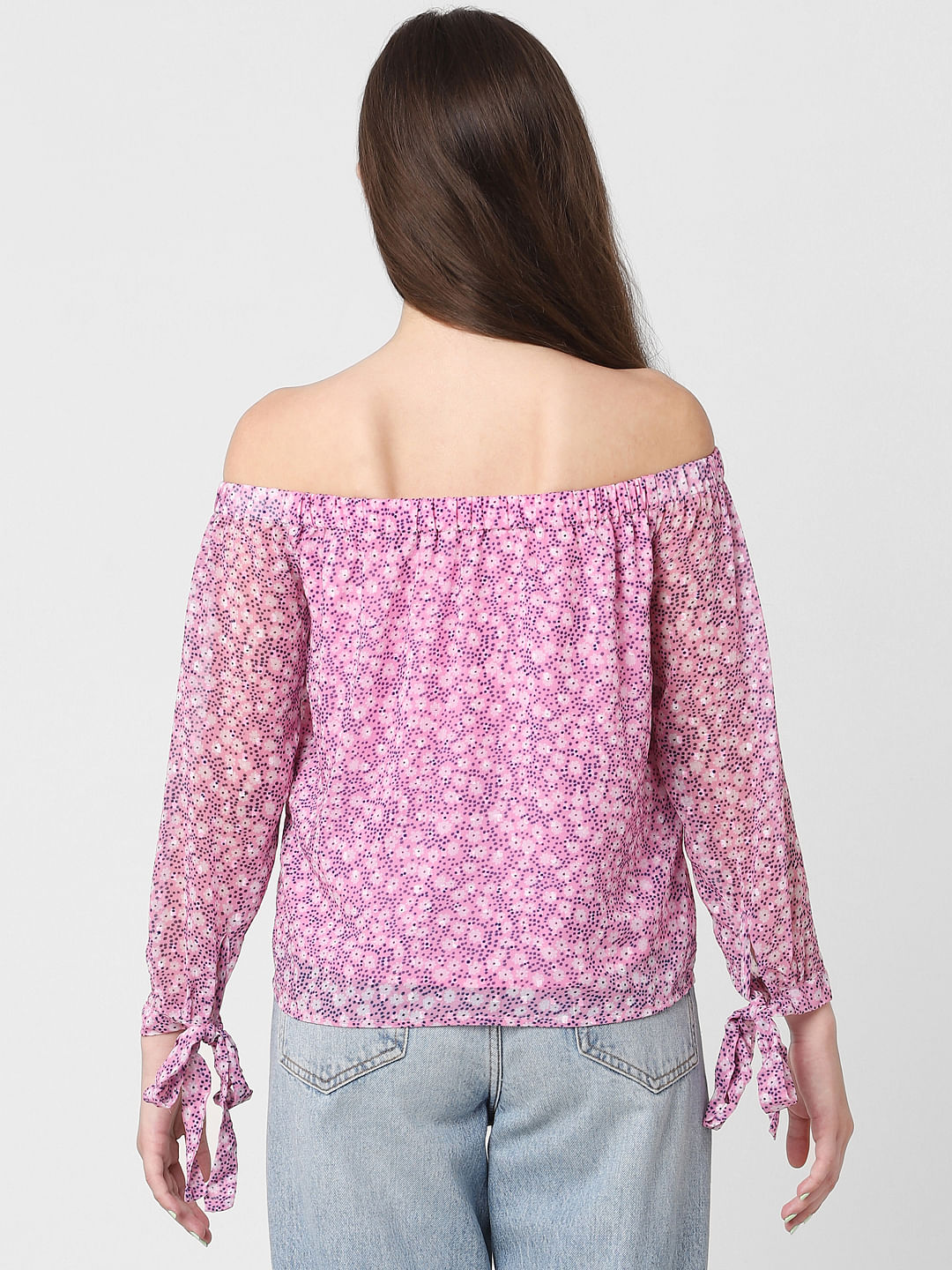 Pink Floral Top