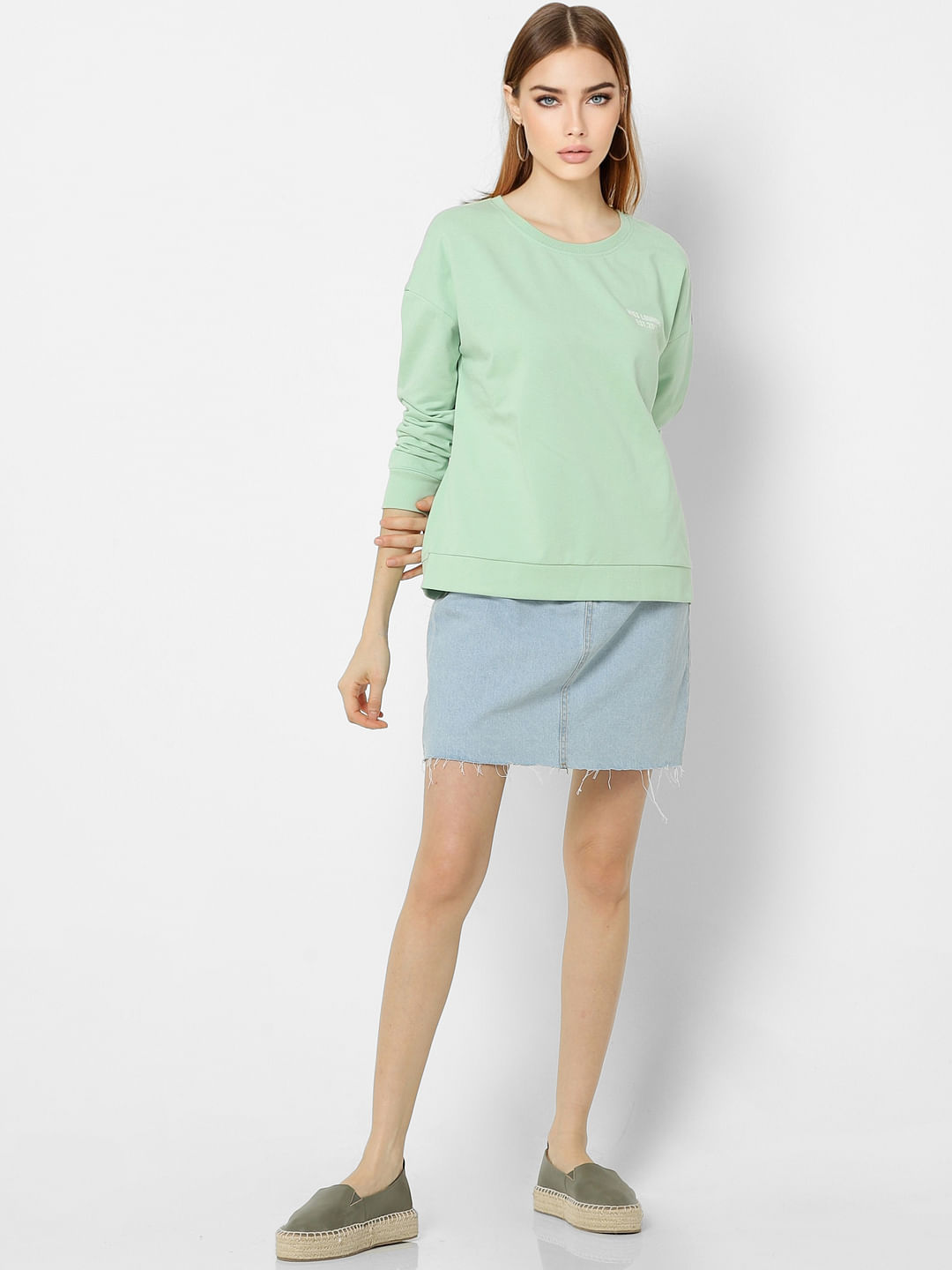 Light Green Sweatshirt