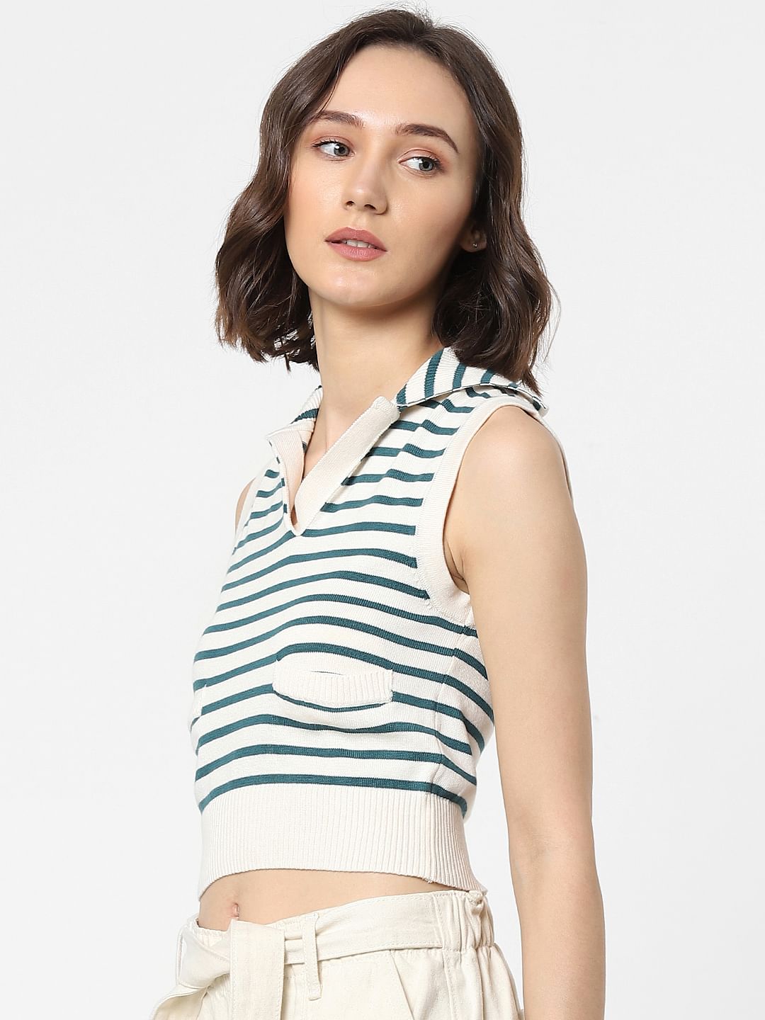 Striped Vest Top