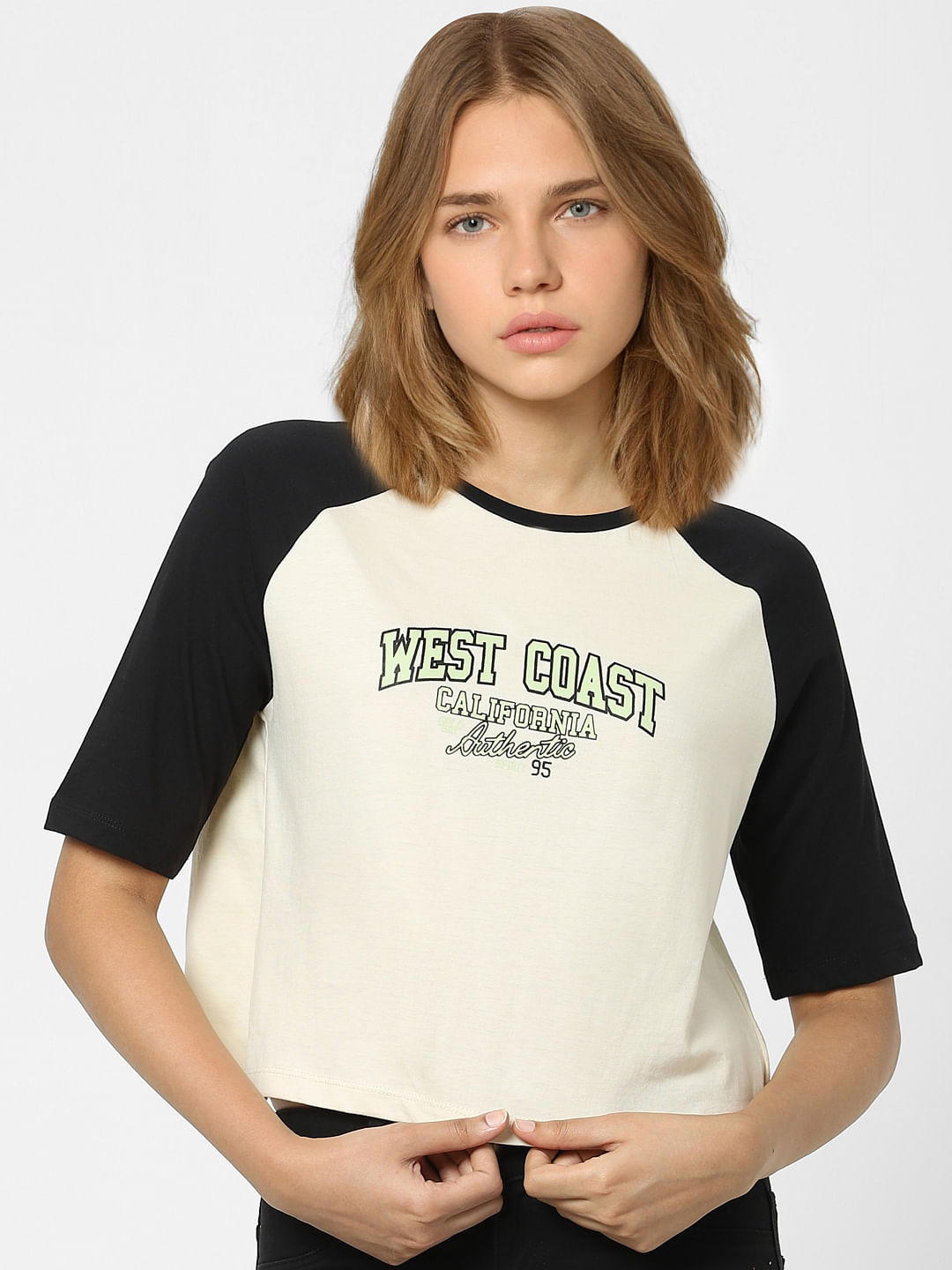 Beige Graphic T-Shirt