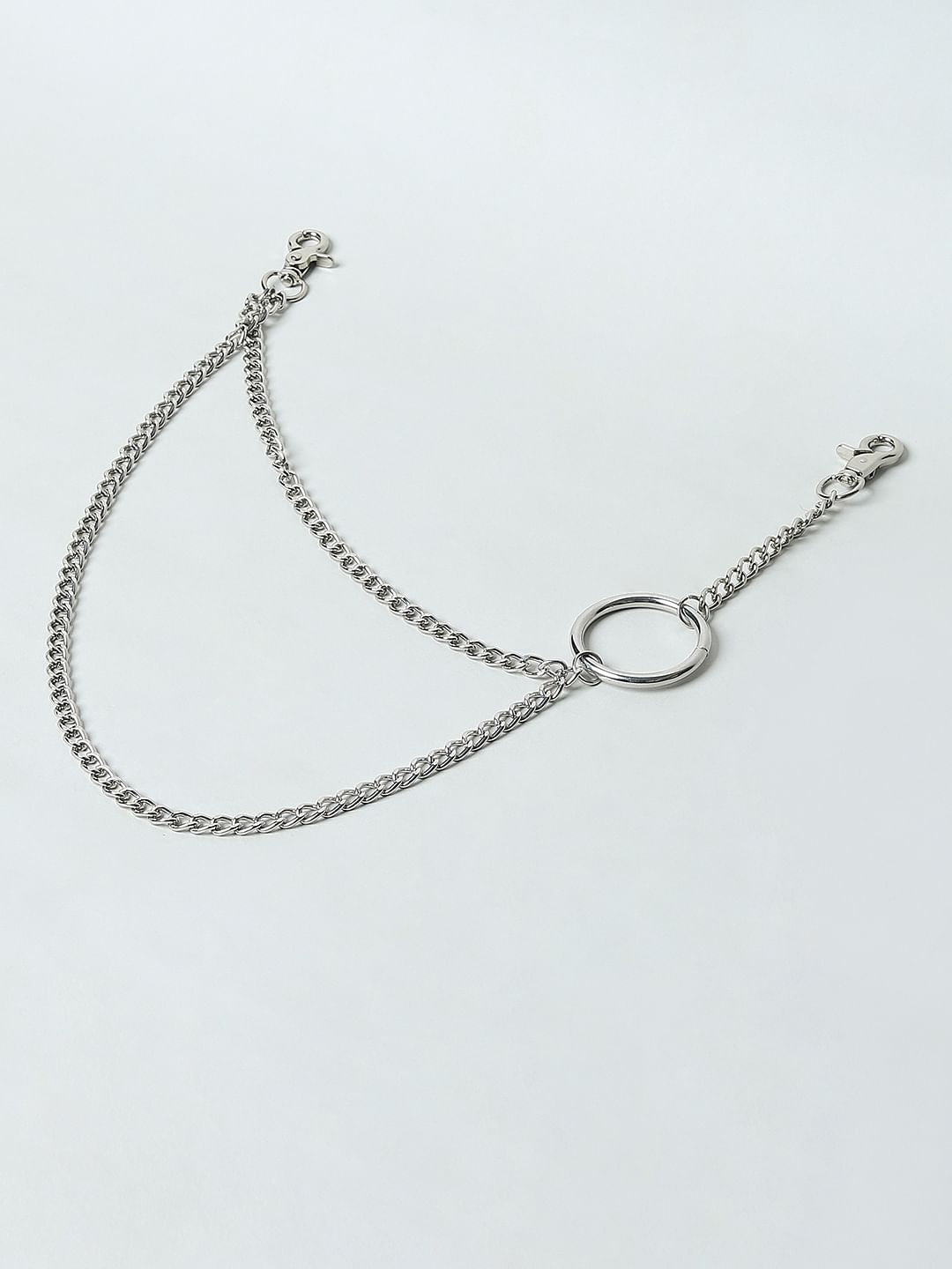 Silver Chain Jeans Belt