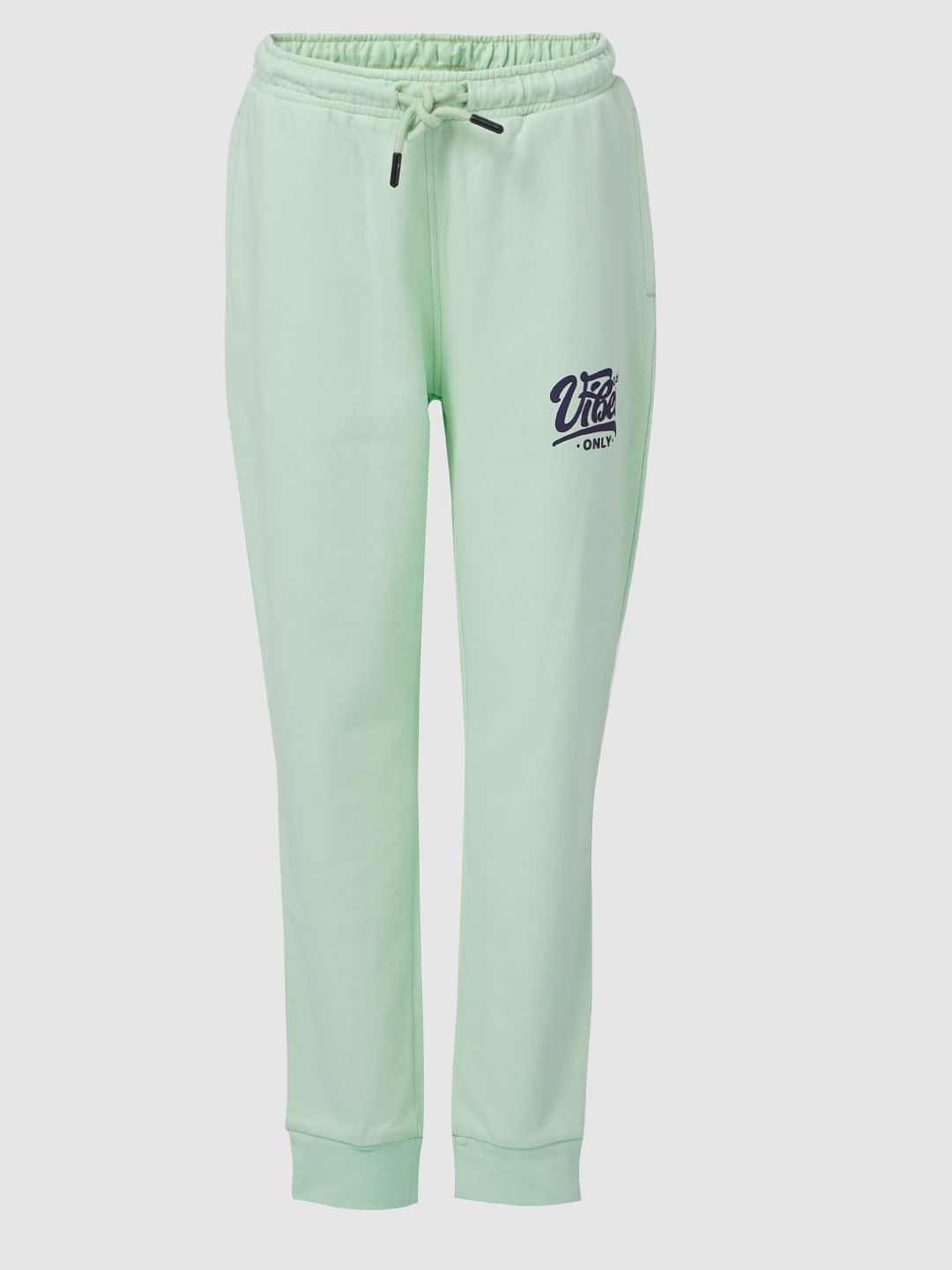 Girls Green Joggers