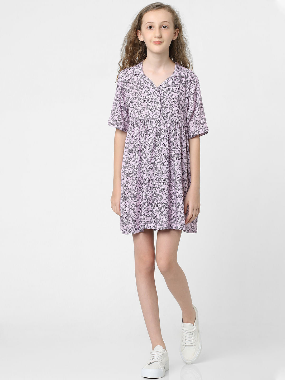 X Peppa Pig Purple Shirt Dress