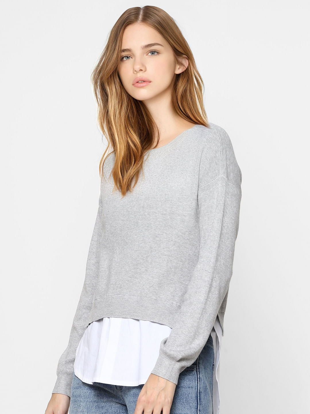 Grey Pullover