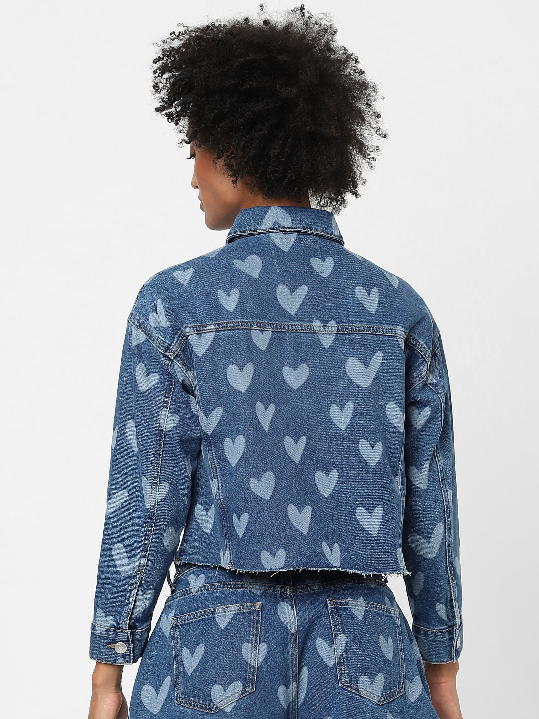 Blue Denim Co-Ord Shirt