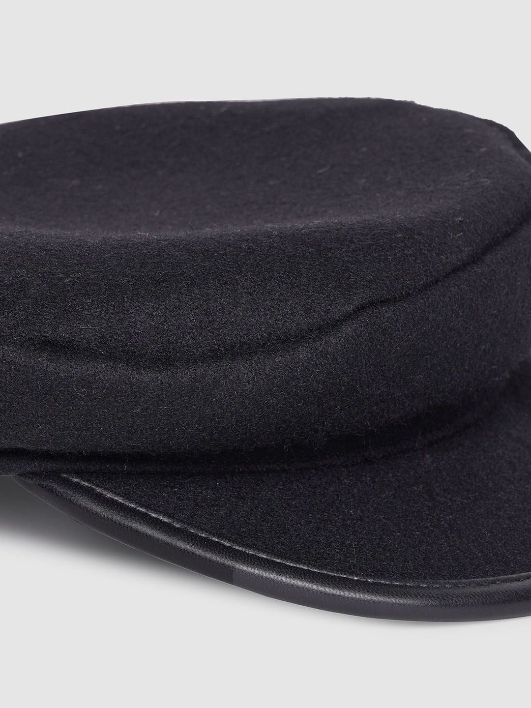 Black Wool Hat