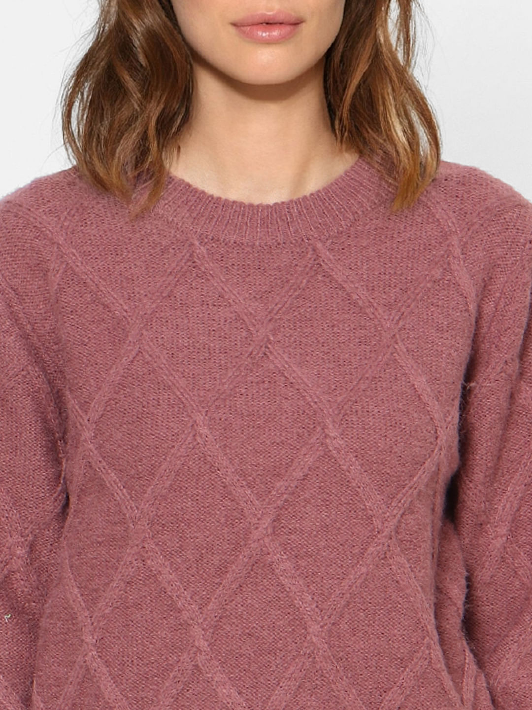 Pink Knit Pullover