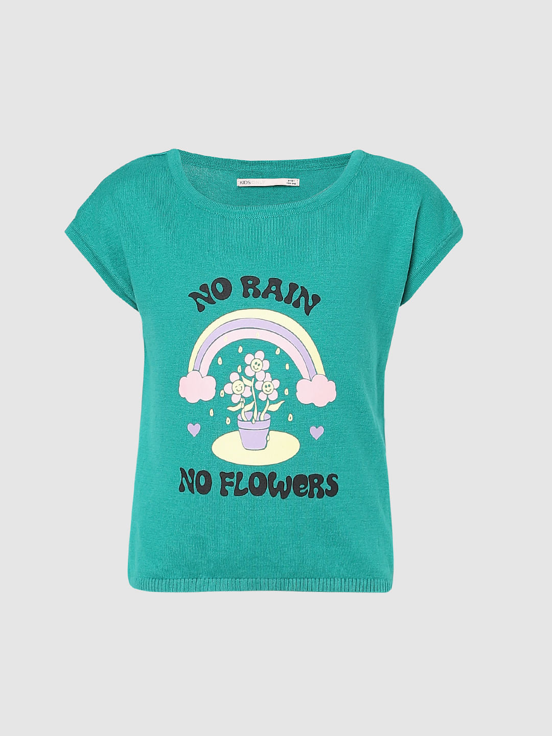 Green Graphic Print T-Shirt