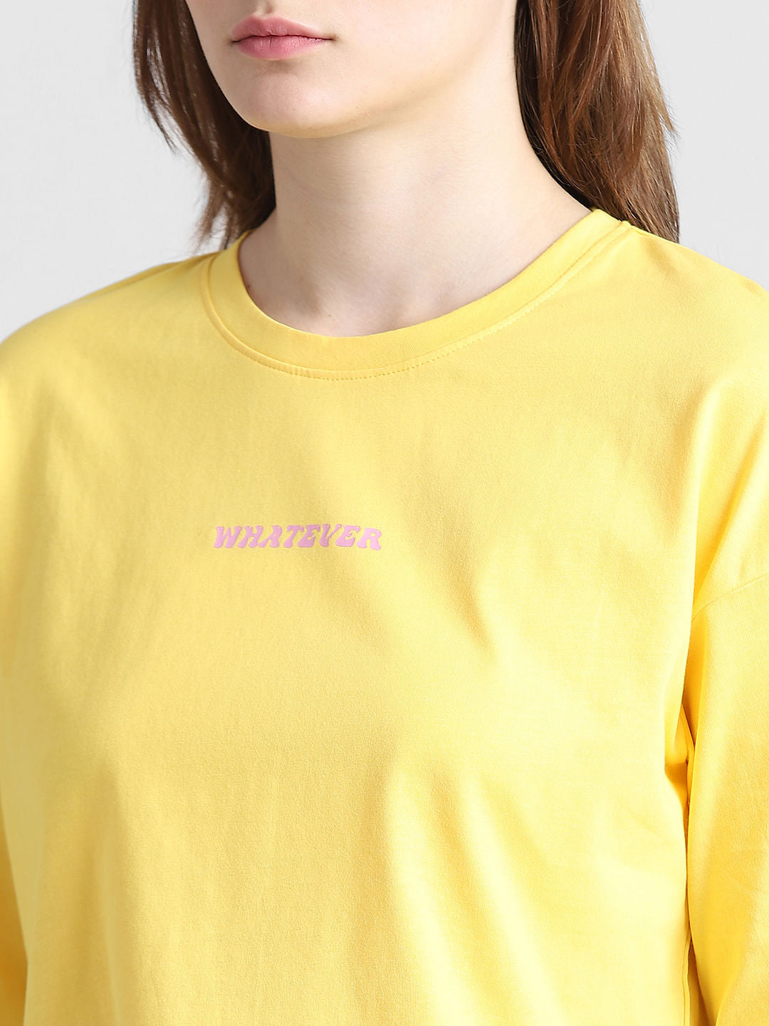 Yellow Boxy Fit T-Shirt