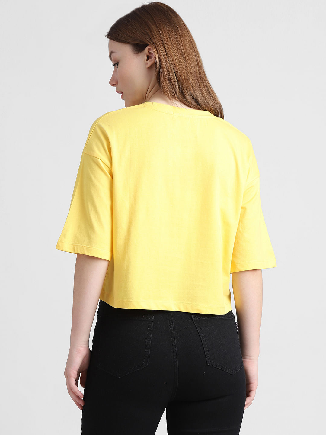 Yellow Boxy Fit T-Shirt