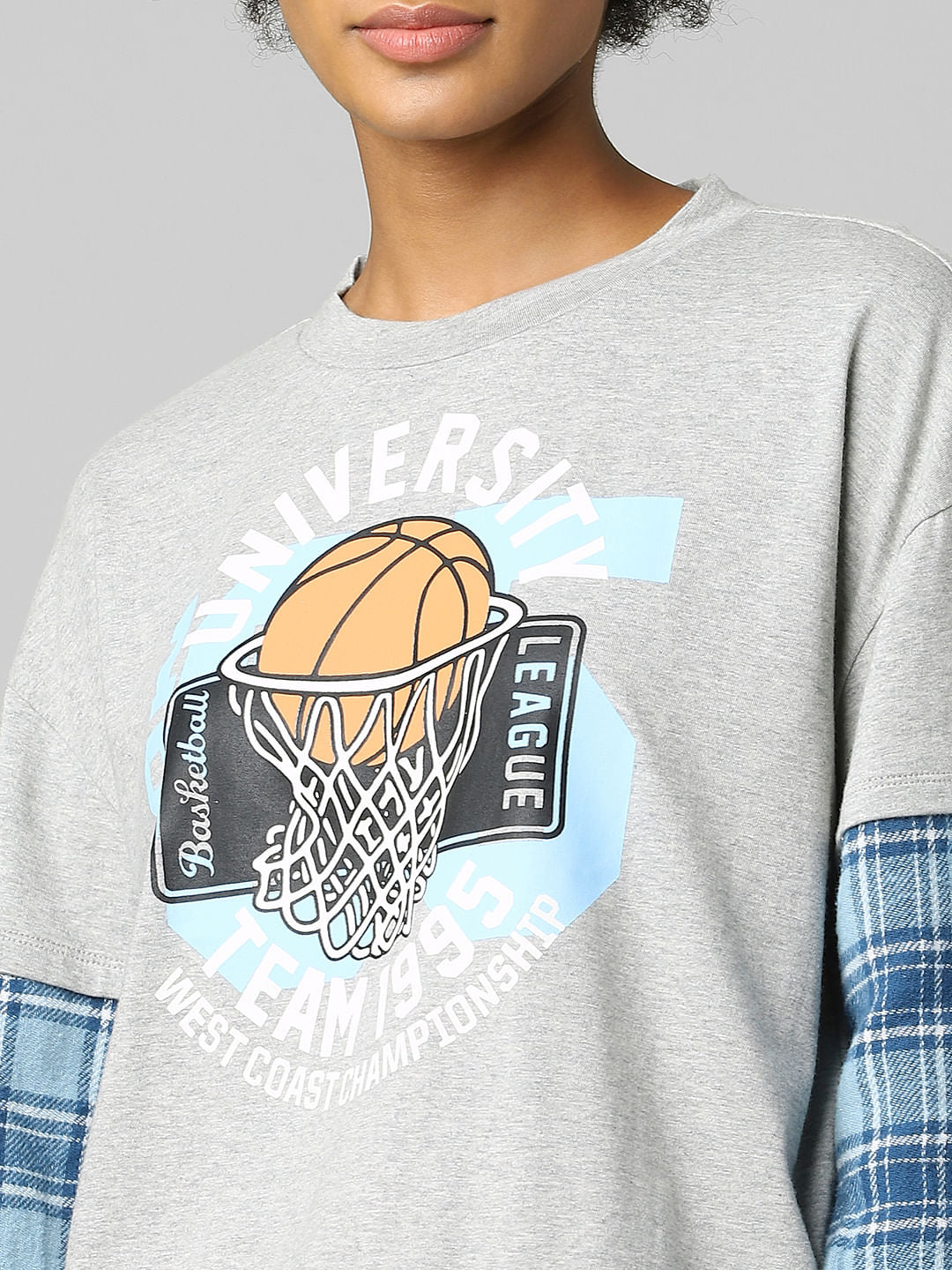 Grey Varsity Sweatshirt