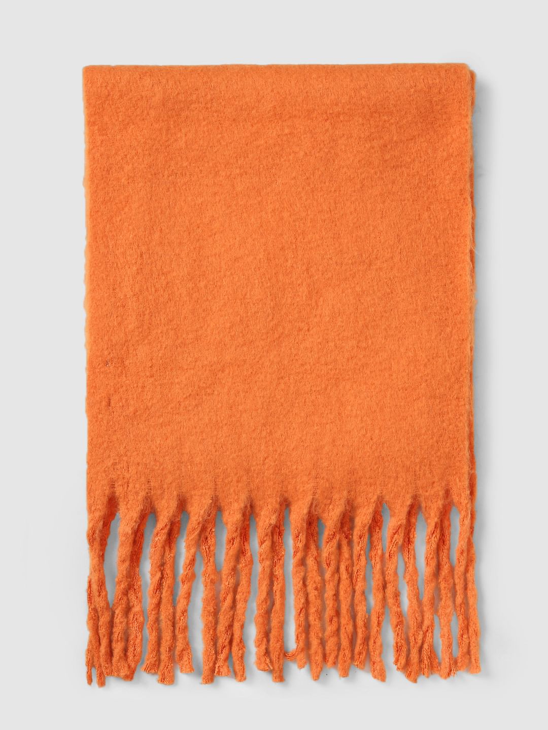 Orange Brushed Scarf
