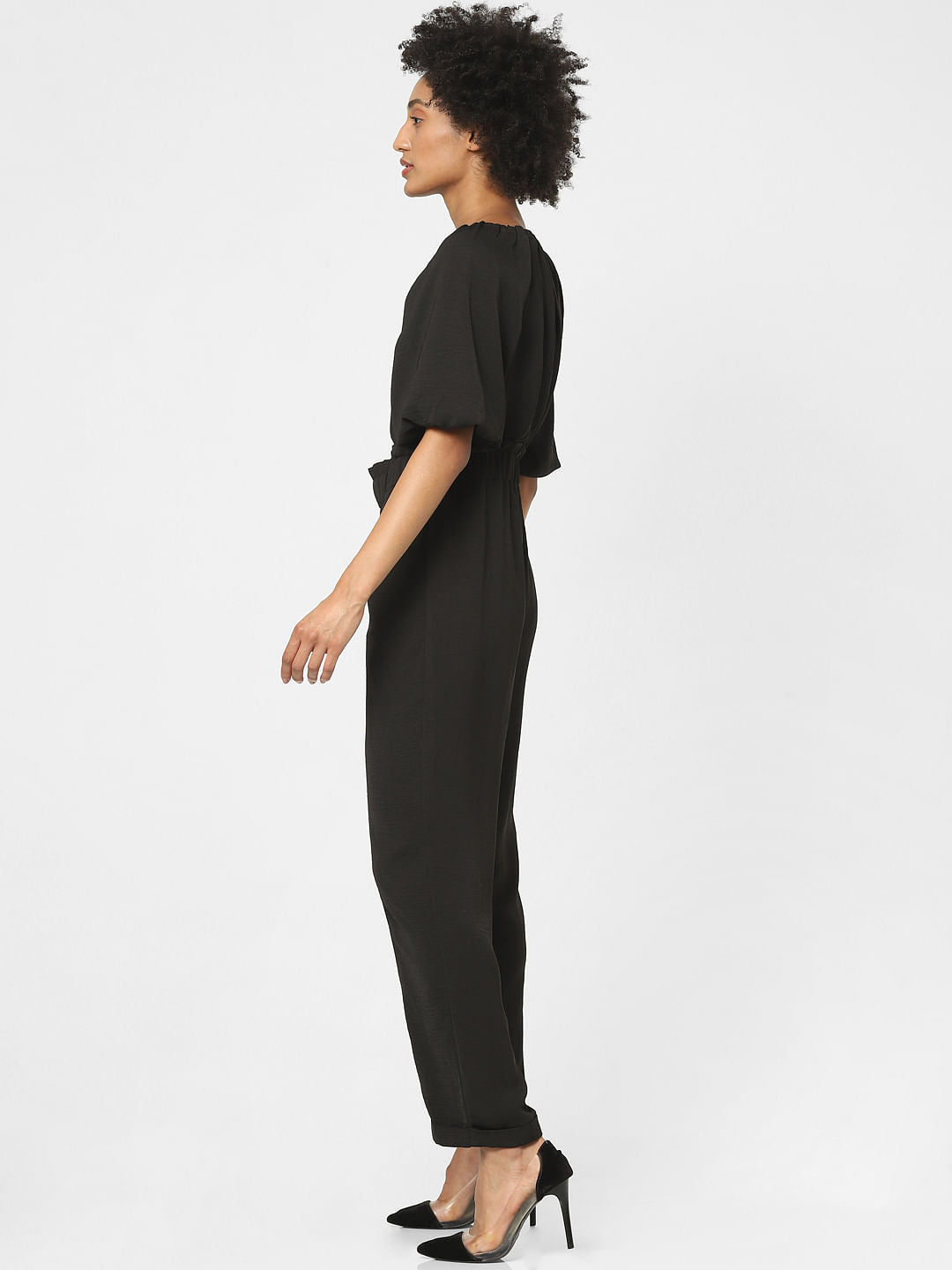 Black Cut Out Jumpsuit