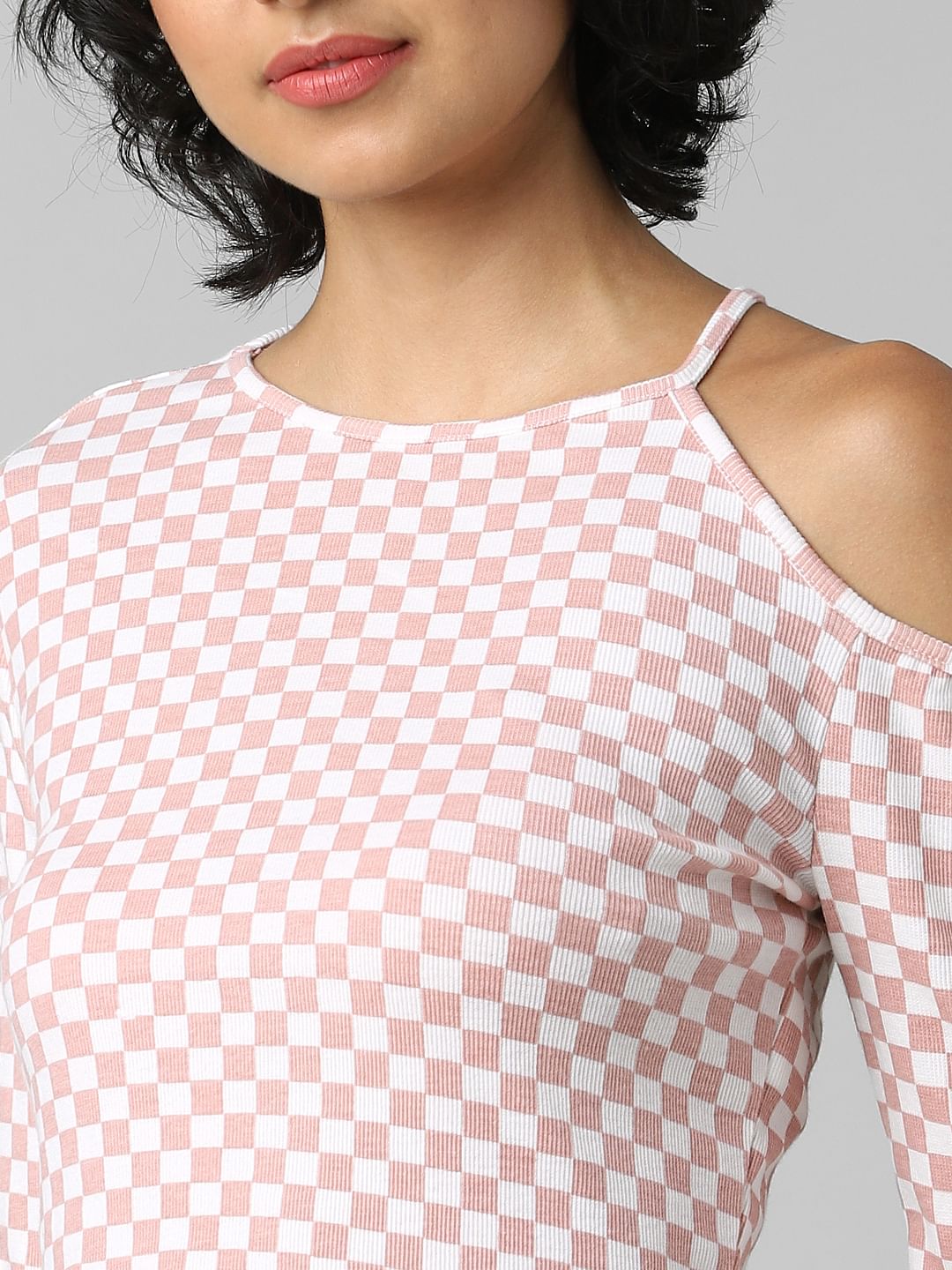 Pink Cut-Out Detail Co-Ord T-Shirt