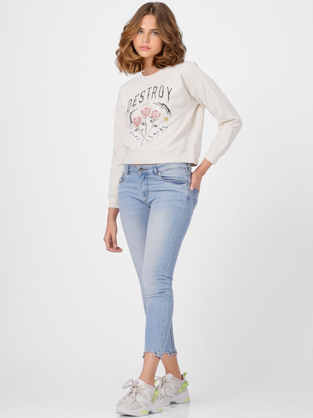 Off-White Graphic Print Sweatshirt