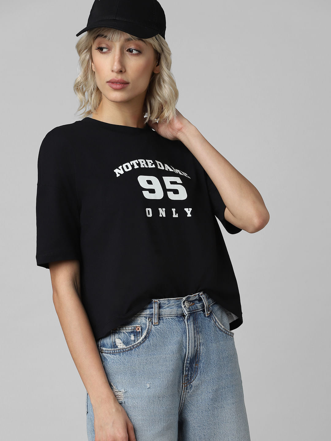 Black Loose Fit T-Shirt