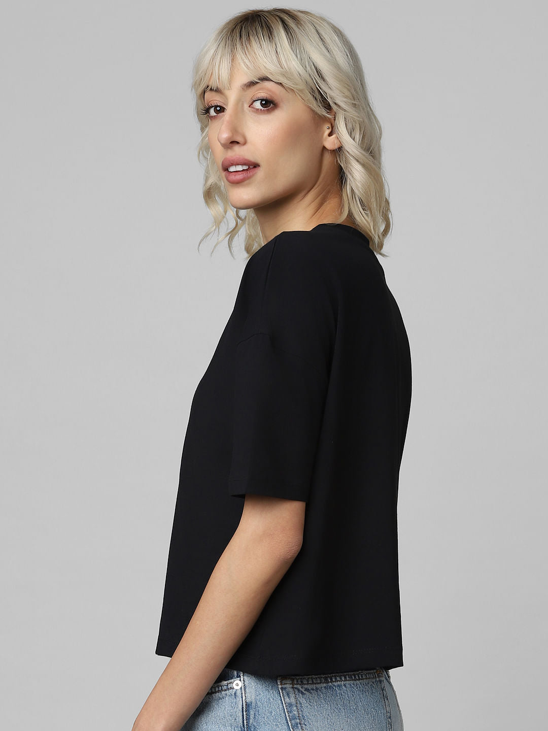 Black Loose Fit T-Shirt