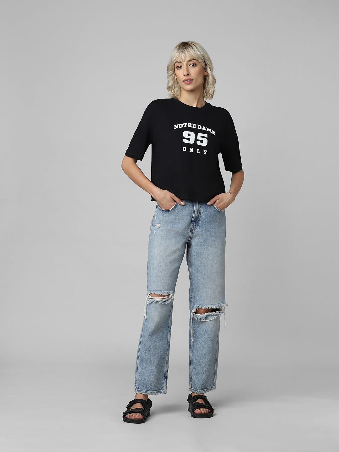 Black Loose Fit T-Shirt