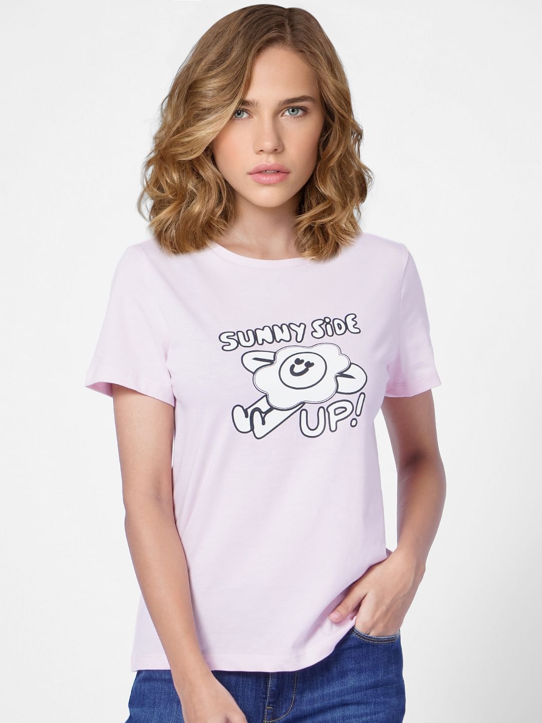 Light Pink Sunny Side Up T-Shirt