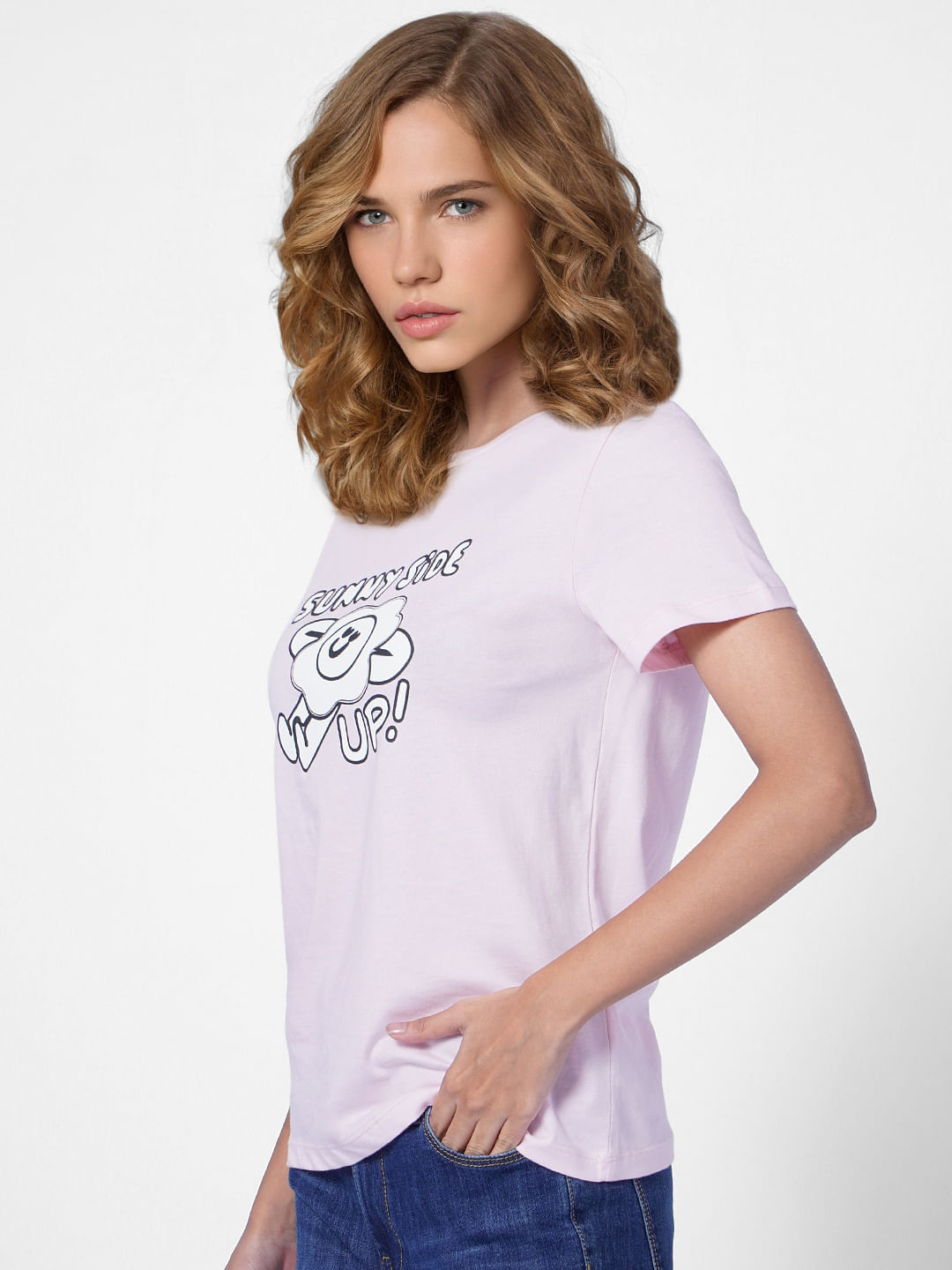Light Pink Sunny Side Up T-Shirt