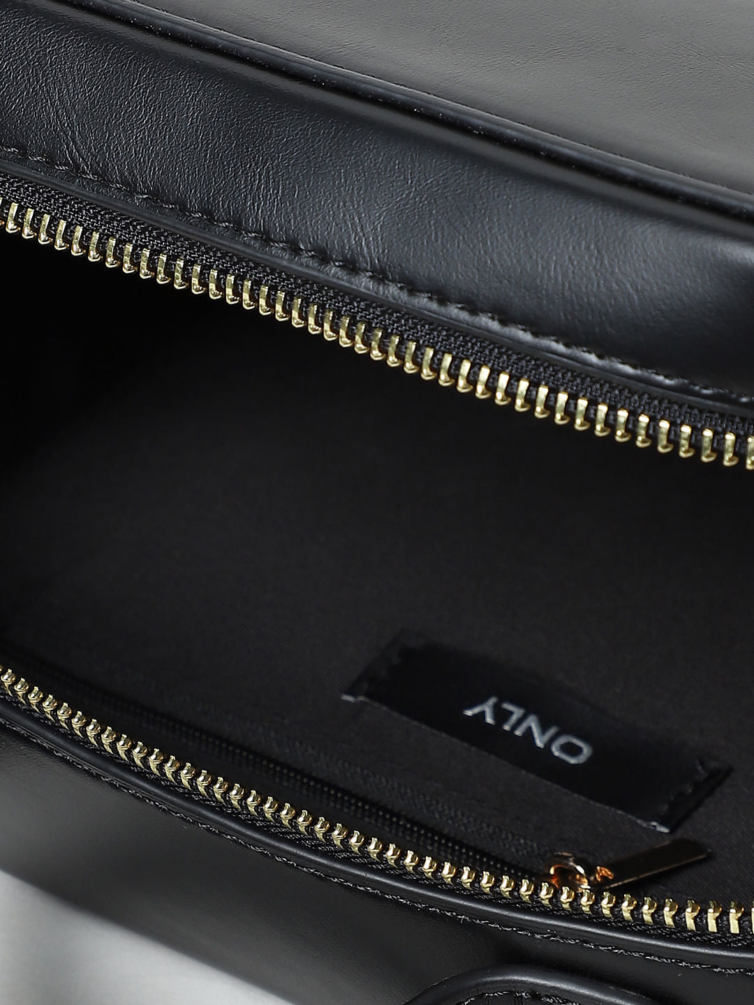 Black Boxy Crossbody Bag