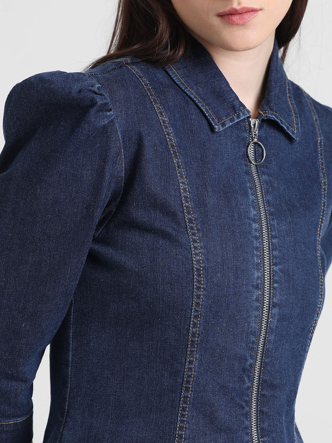 Blue Short Denim Dress