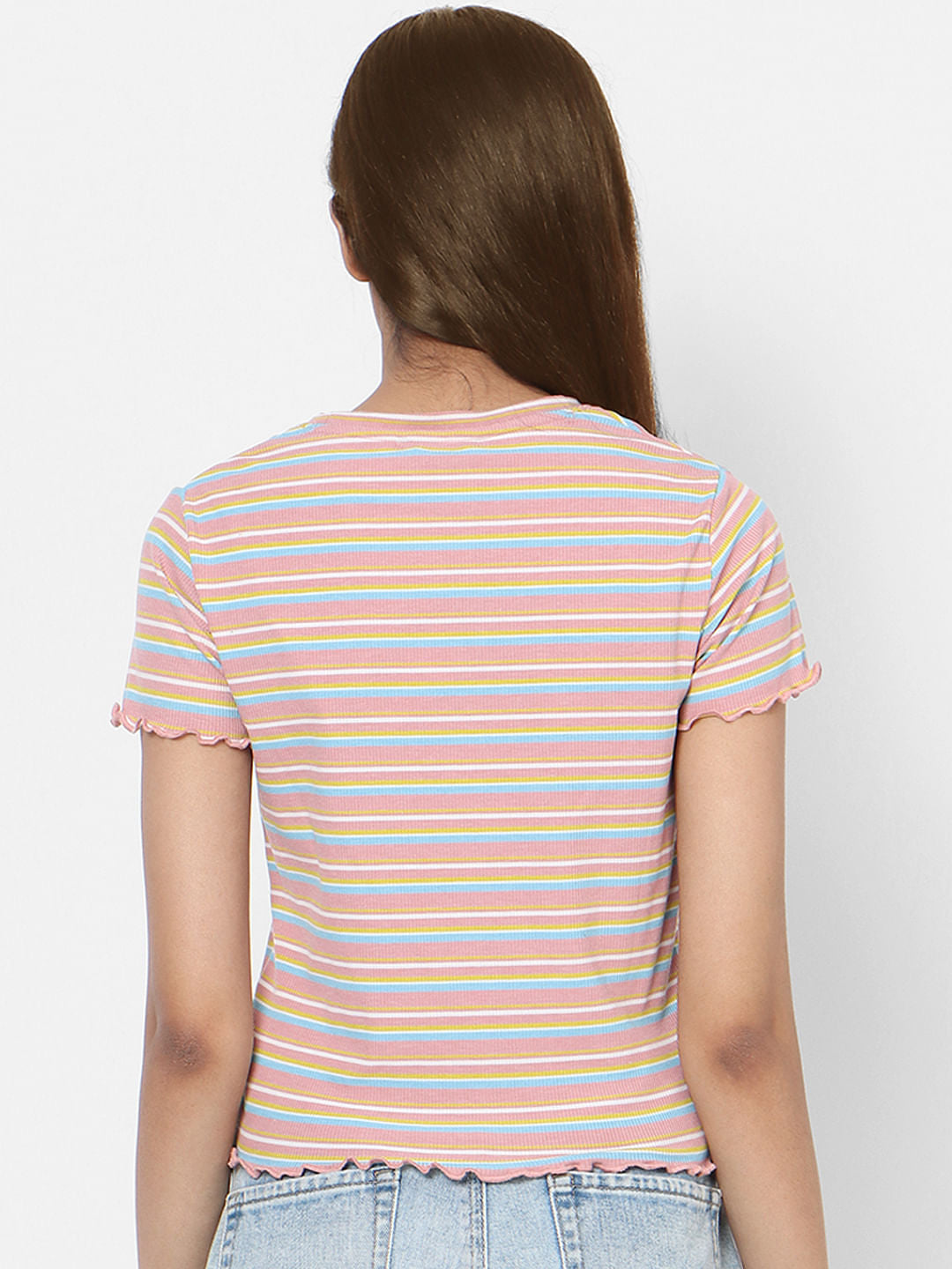 Pink Striped T-Shirt