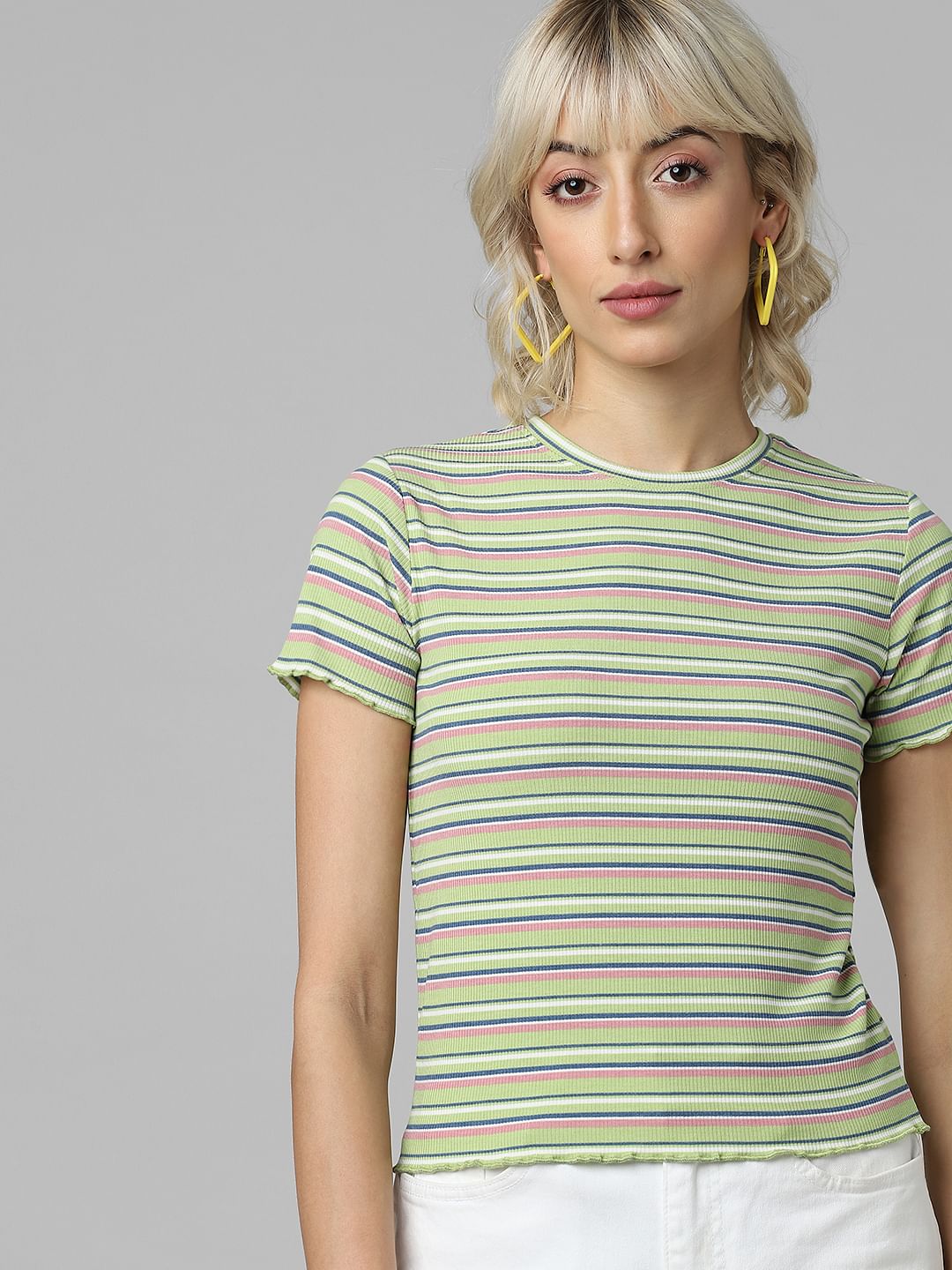Green Striped T-Shirt