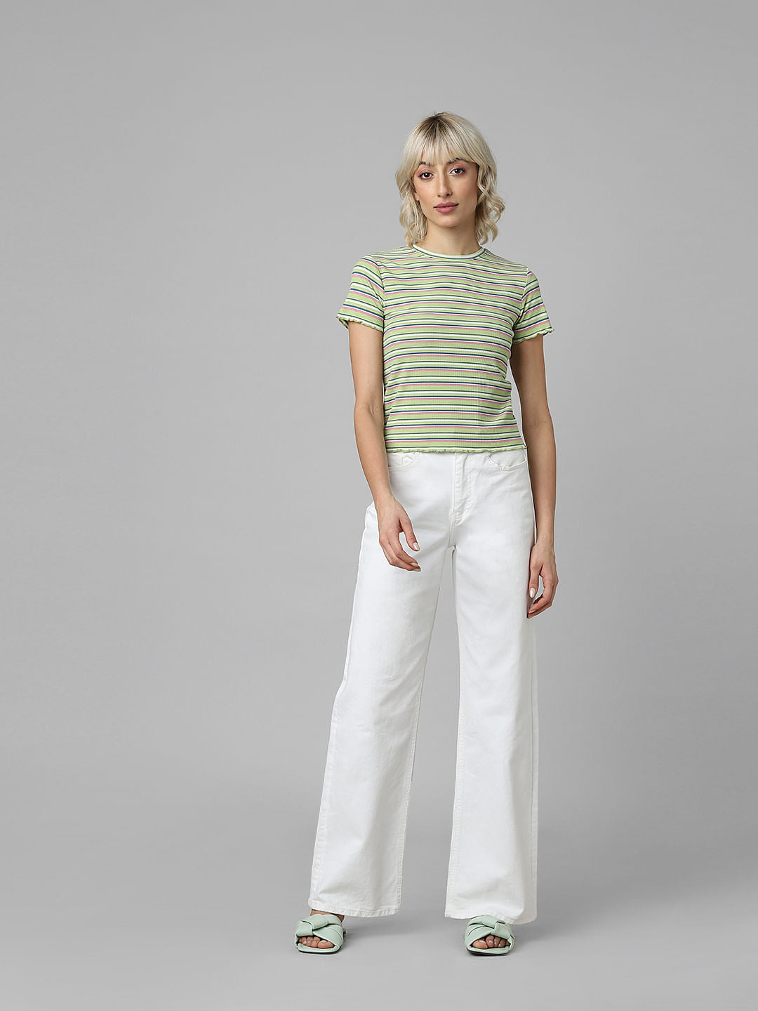 Green Striped T-Shirt