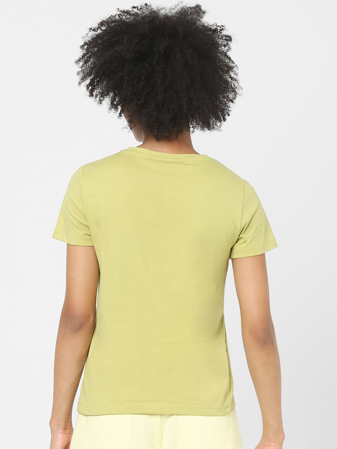 Green Graphic Print T-Shirt