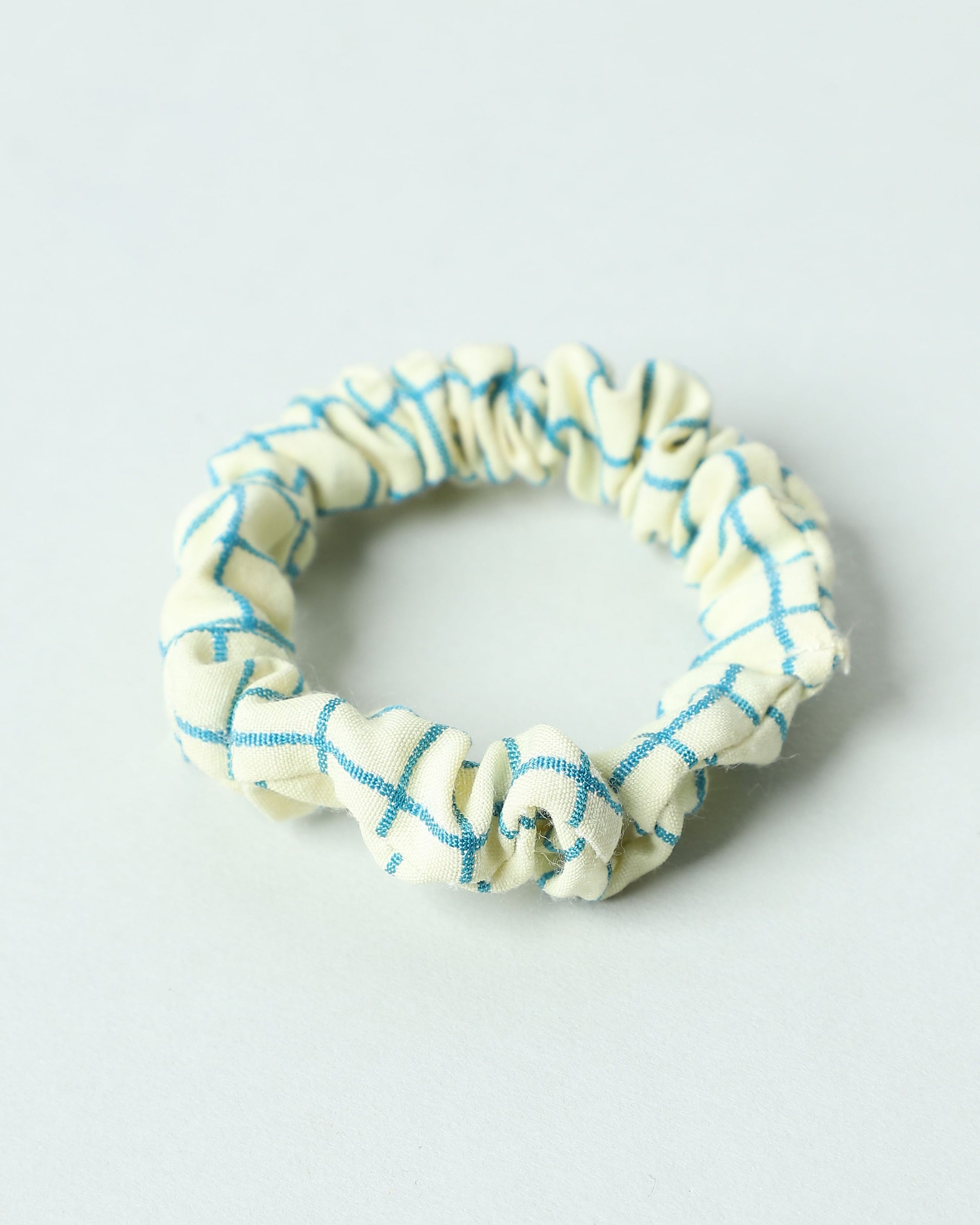 Pack Of 4 Checks Scrunchies - Multi-Coloured