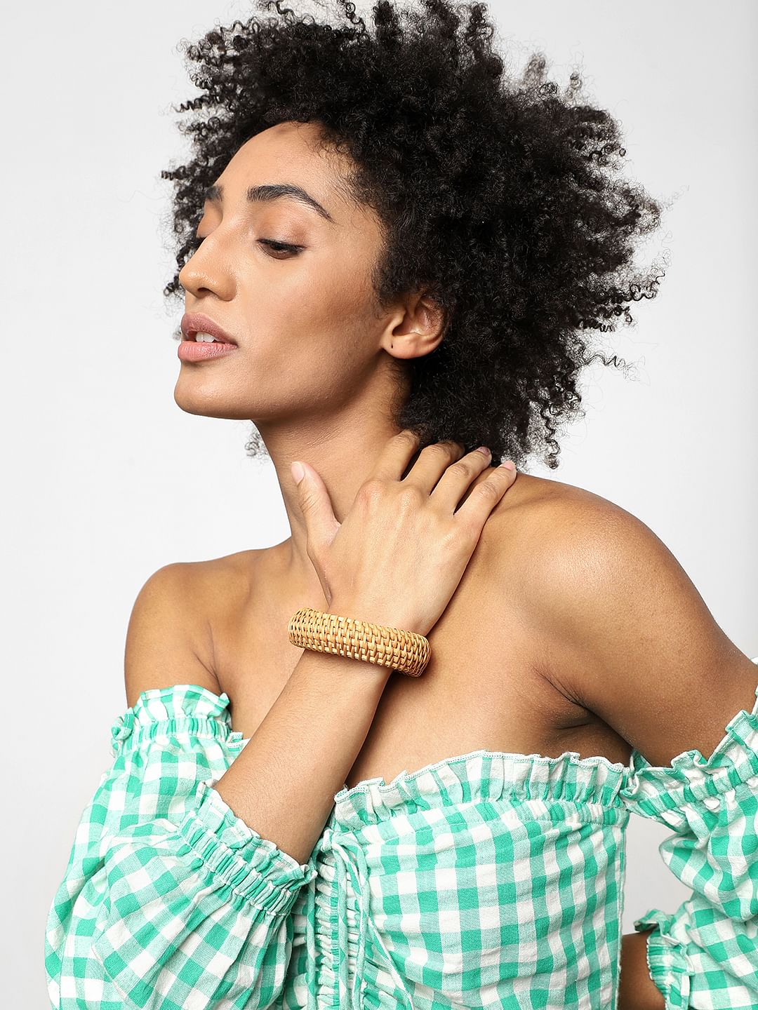 Brown Braided Bracelet
