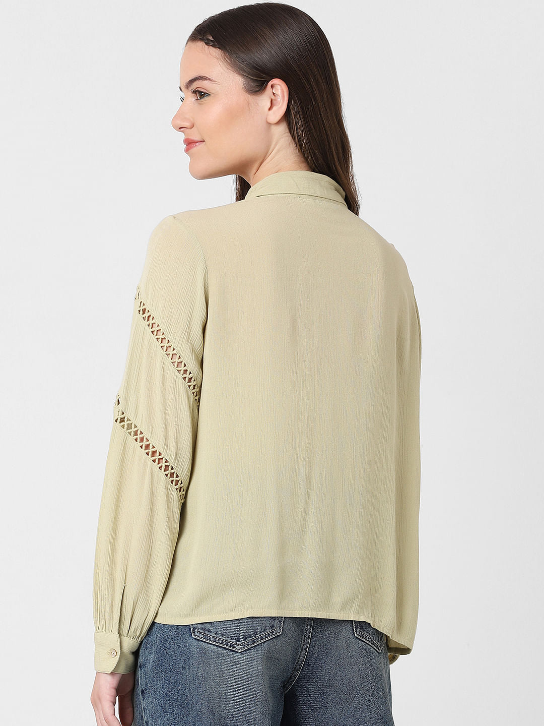 Green Cut Work Shirt