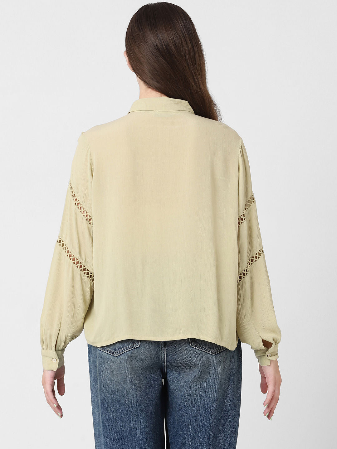 Green Cut Work Shirt