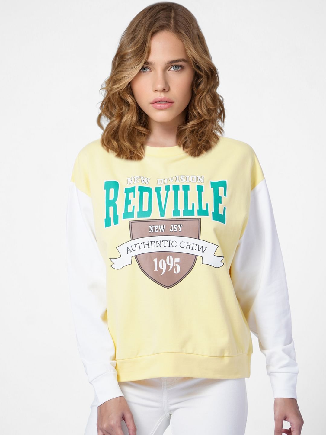 Yellow Varsity Sweatshirt
