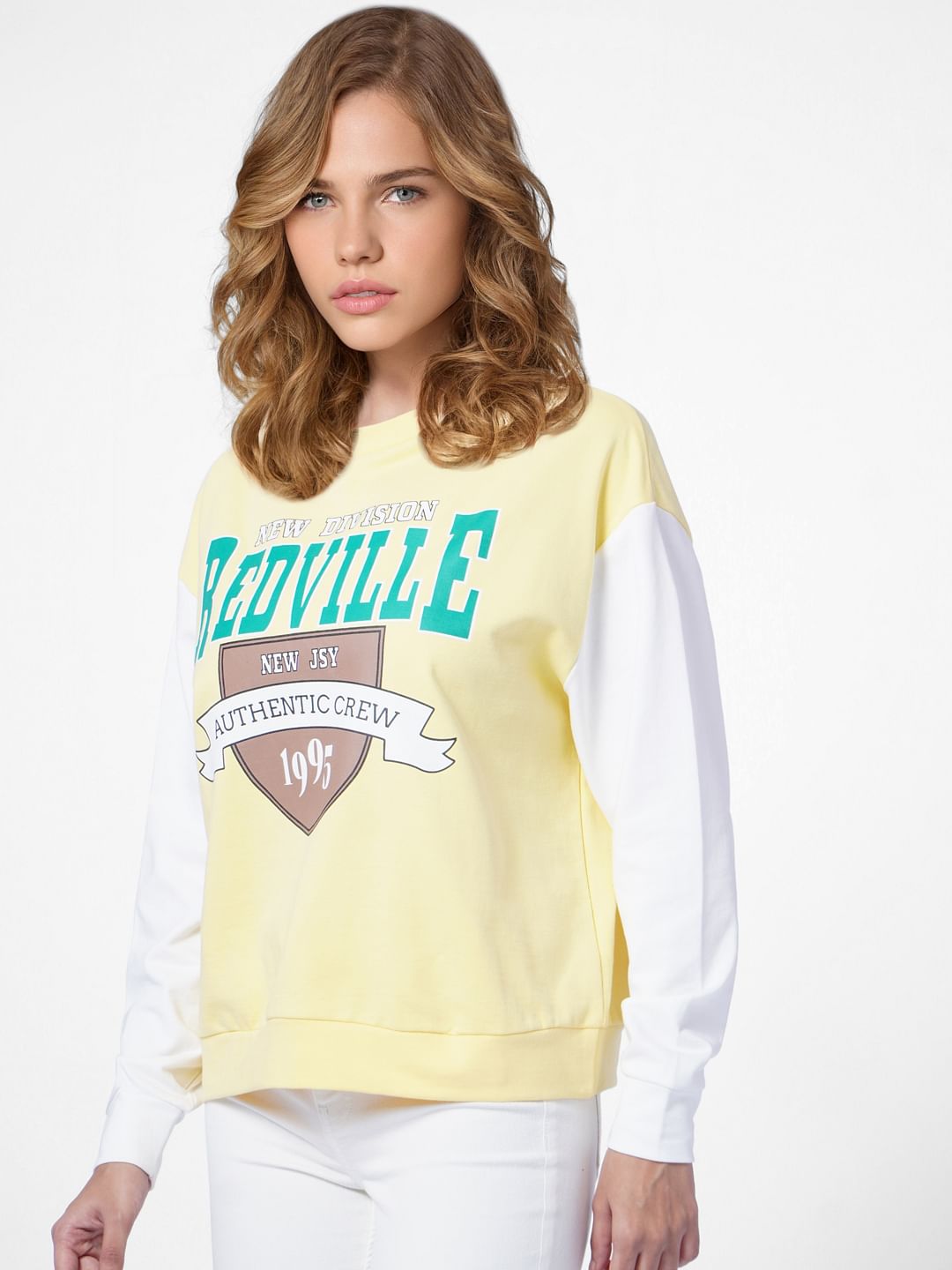 Yellow Varsity Sweatshirt