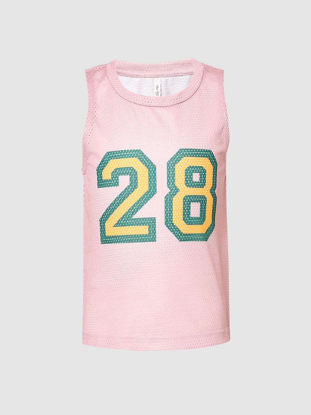 Pink Varsity Jersey T-Shirt