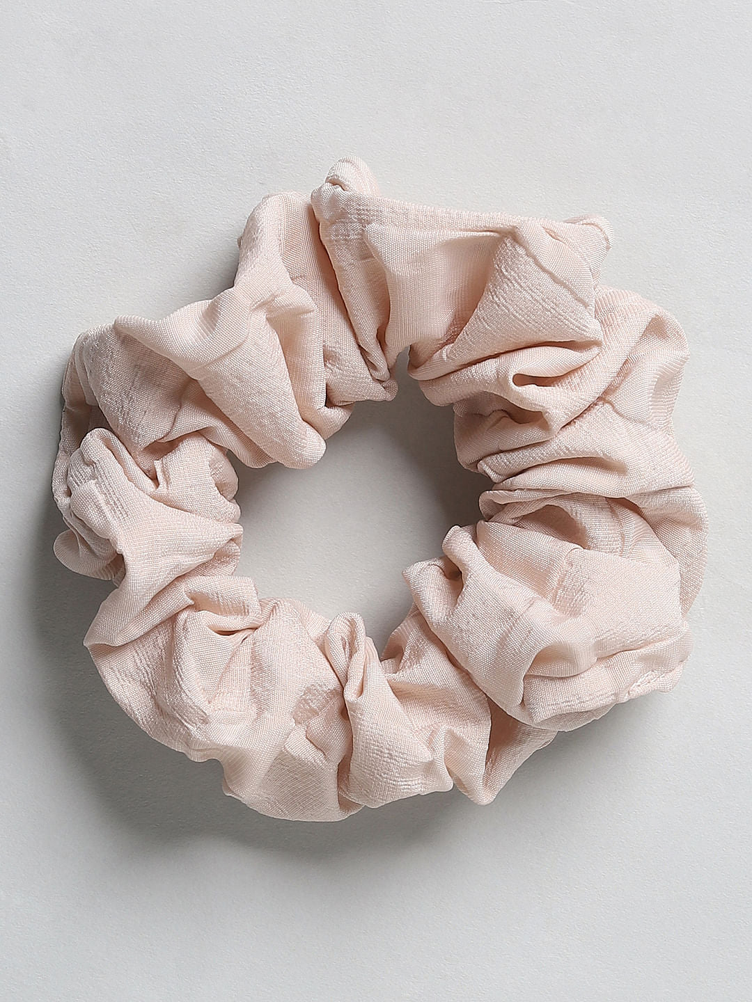 Girls Beige Hairband & Scrunchie Set