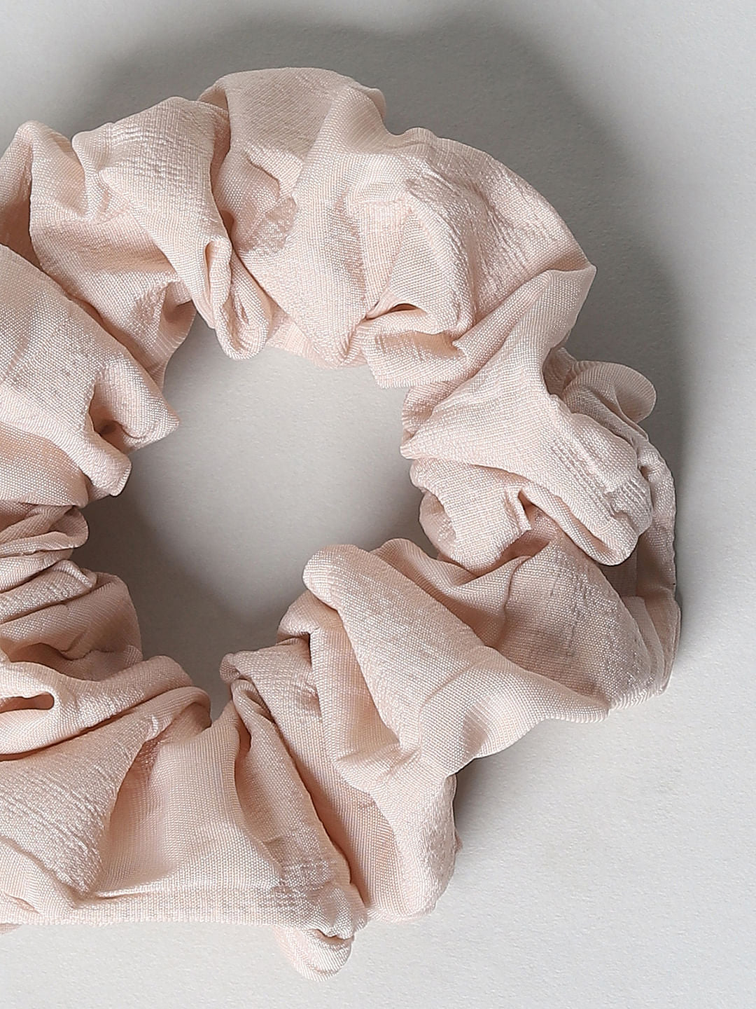 Girls Beige Hairband & Scrunchie Set