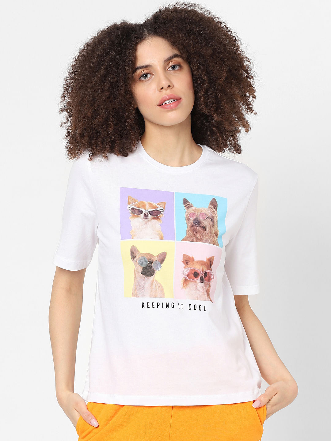 White Graphic T-Shirt