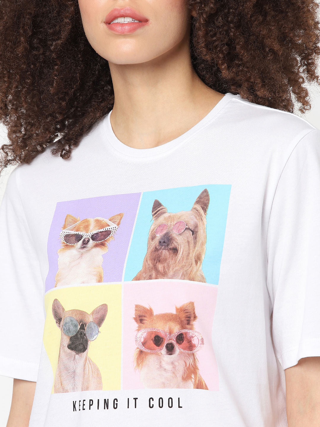 White Graphic T-Shirt